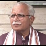 हरियाणा के सीएम मनोहर लाल।
