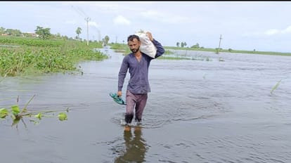Delhi NCR Flood Update 2.4 Lakh Hectares Of Crops Submerged In Punjab Haryana Villages Cut Off From Cities