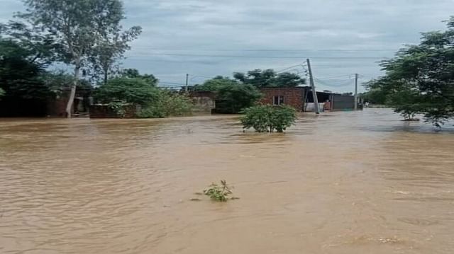 Flood Like Condition in Haridwar and Roorkee Many Villages after Heavy Rainfall Photos