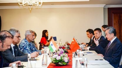 Jaishankar meets top Chinese diplomat Wang Yi in Jakarta and discusses issues on peace, tranquillity in border