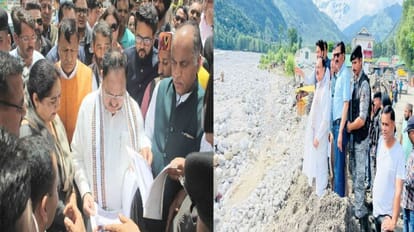 Himachal: जेपी नड्डा बोले- दिल खोल कर करेंगे हिमाचल की मदद, एनडीआरएफ की 13 टीमें तैनात JP Nadda said that will help Himachal with open heart, 13 teams of NDRF deployed