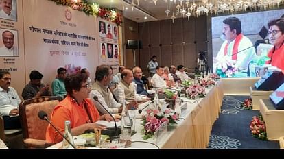 MP News: रेलवे के साथ बैठक में सांसदों ने वंदे भारत सुरक्षा का मुद्दा उठाया, ट्रेनों के हॉल्ट की भी मांग की MP News: In the meeting with Railways, MPs raised the issue of Vande Bharat security, also demanded halt of tr
