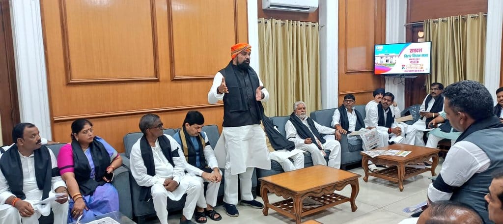 BJP News : Bihar BJP president Samrat chaudhary team of bjp leader party bearers with vice president