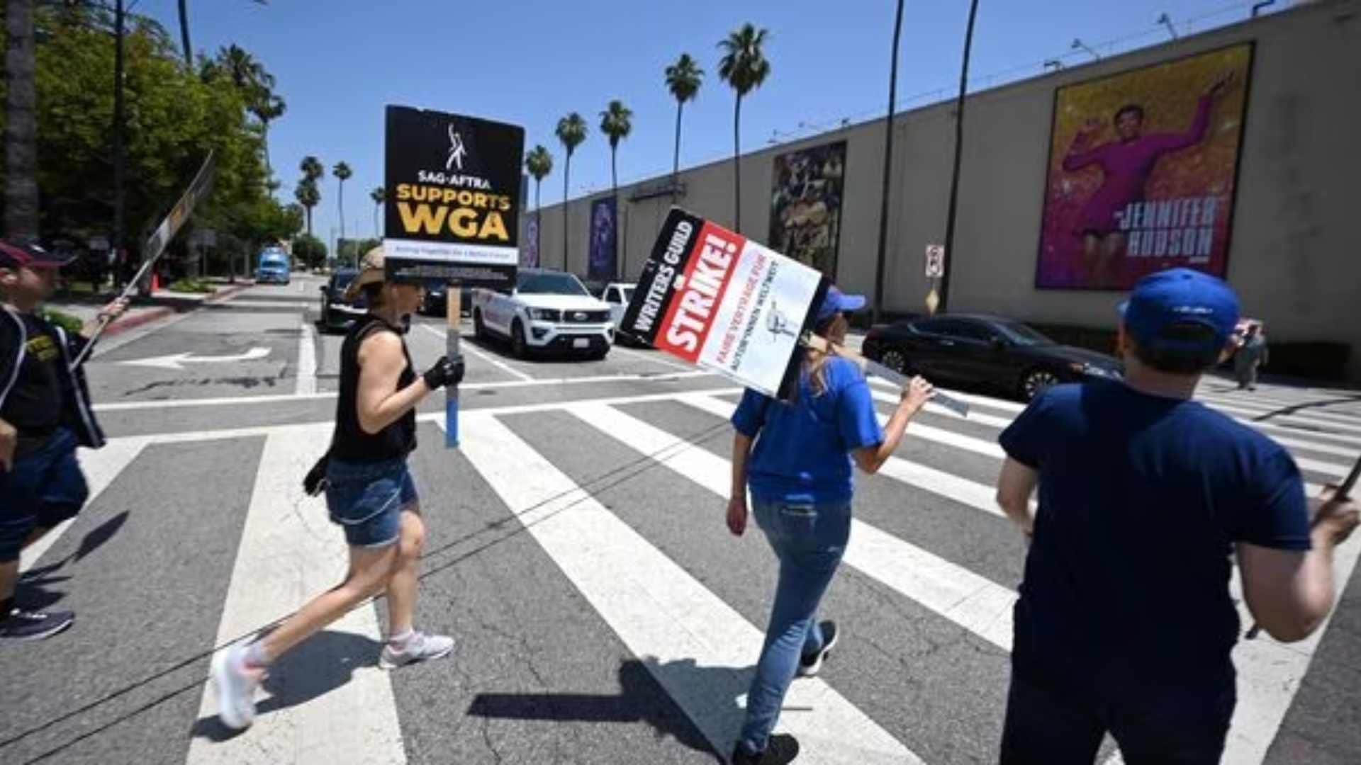 Is Hollywood shuts down after actors join writers on bring industry to standstill first in 63 years