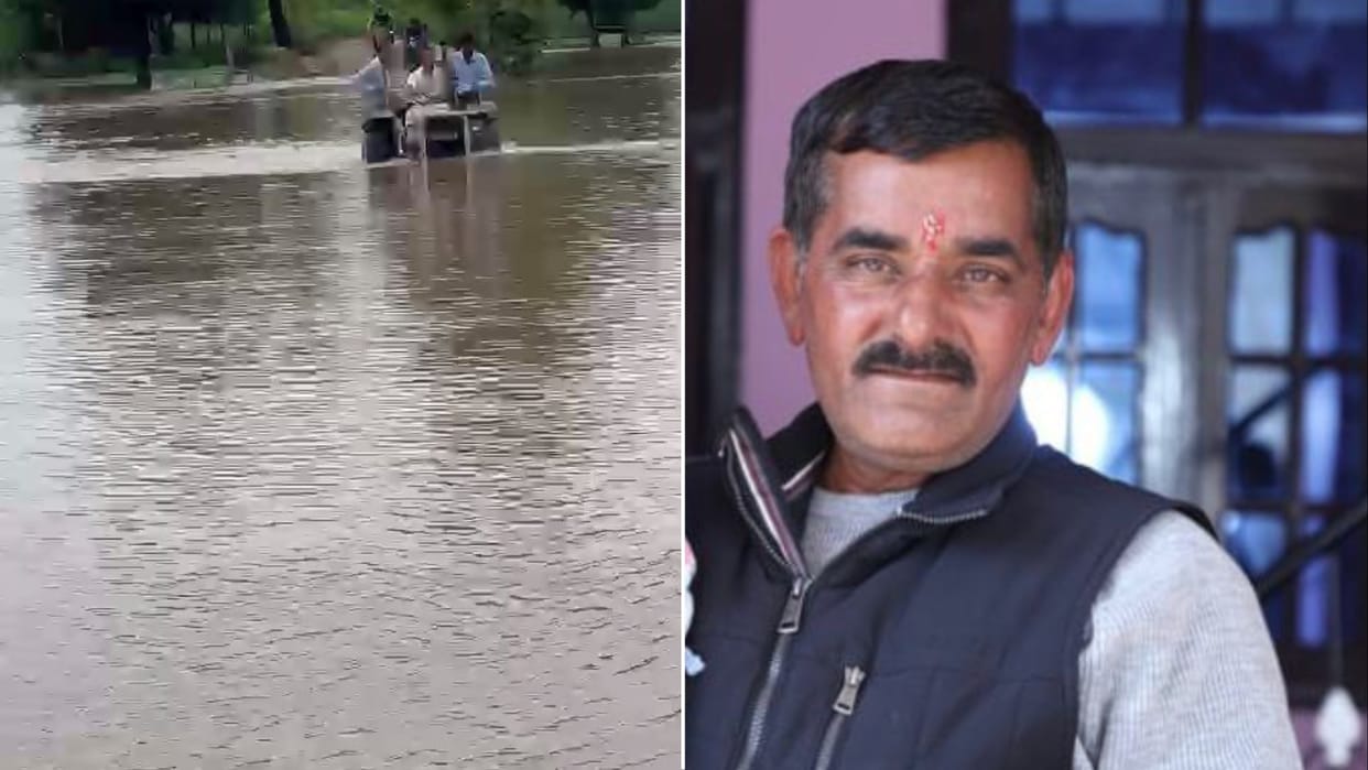 Farmer dies in shock due to crop failure due to rain in Yamunanagar