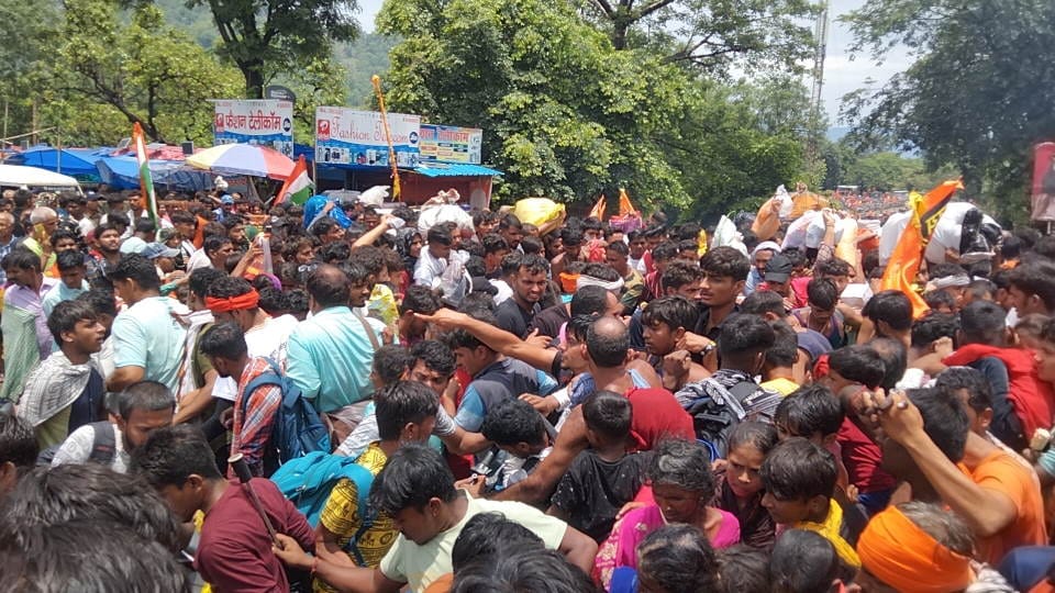 Kanwar Yatra 2023 Haridwar Delhi Highway Jam After Huge Crowd of Kanwariya police Arrangements Field Photos