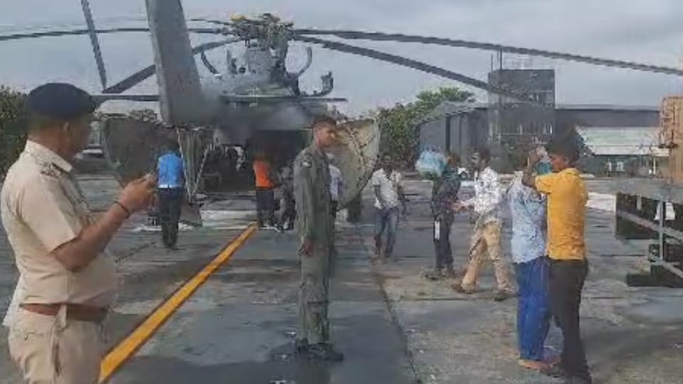 Air Force engaged in rescue work of flood affected areas of haryana and punjab