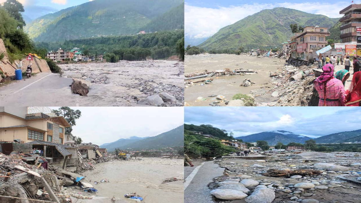 Himachal Floods: disorganized construction and illegal mining on banks of rivers became cause of devastation