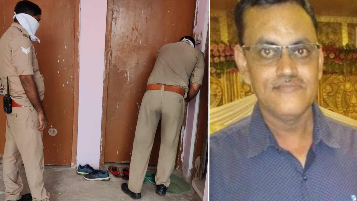 Tired of illness JE committed suicide in Maharajganj