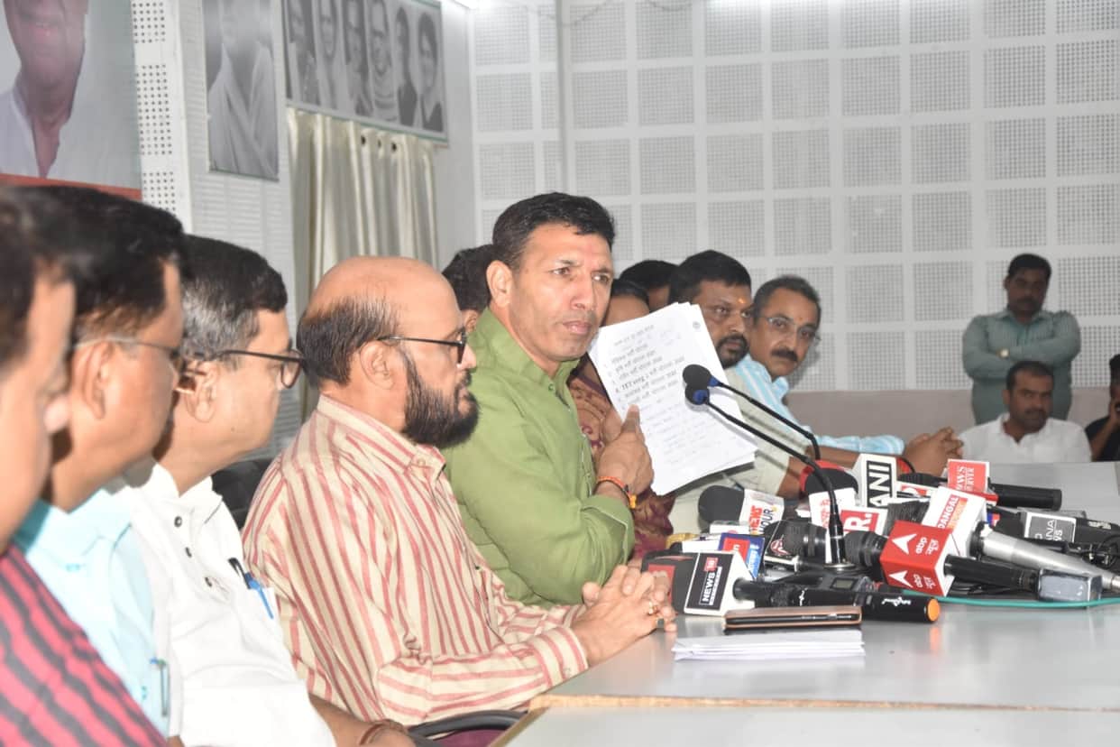 MP News: Jeetu Patwari said - Vyapam's name changed but the scams continue, canceling the entire exam and dema