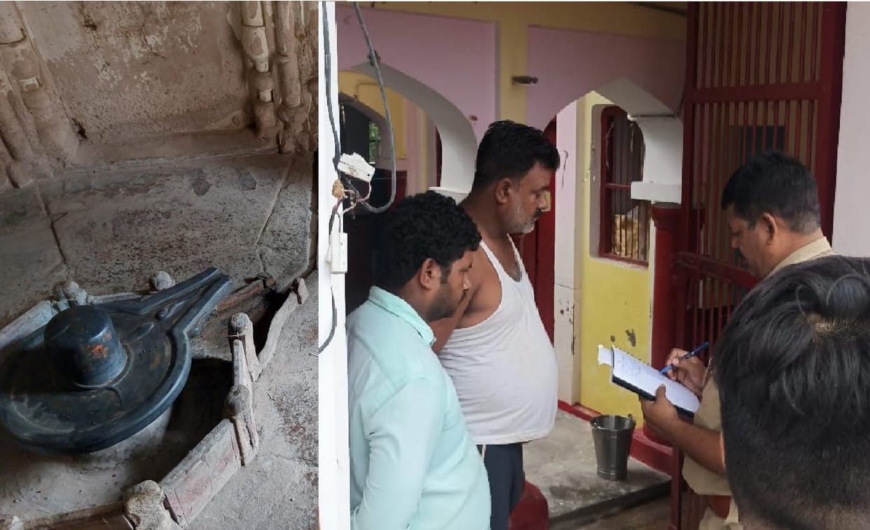 Thieves are targeting temples, Somewhere the idols have been stolen, then somewhere it has crossed 50 bells
