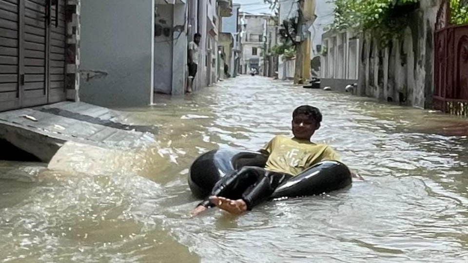 Flood Like Condition in Haridwar and Roorkee Many Villages after Heavy Rainfall Photos