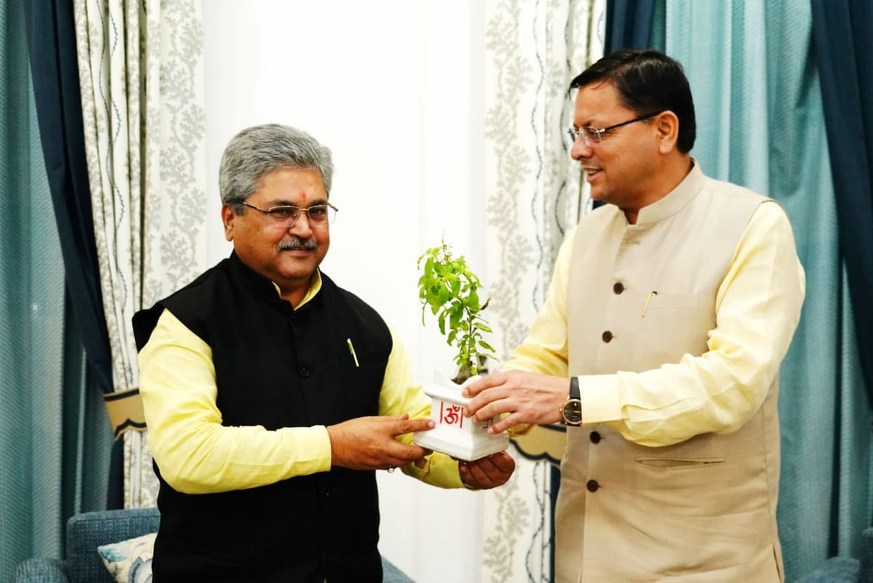 Uttarakhand BJP State in charge Dushyant Gautam taunts Congress in Dehradun
