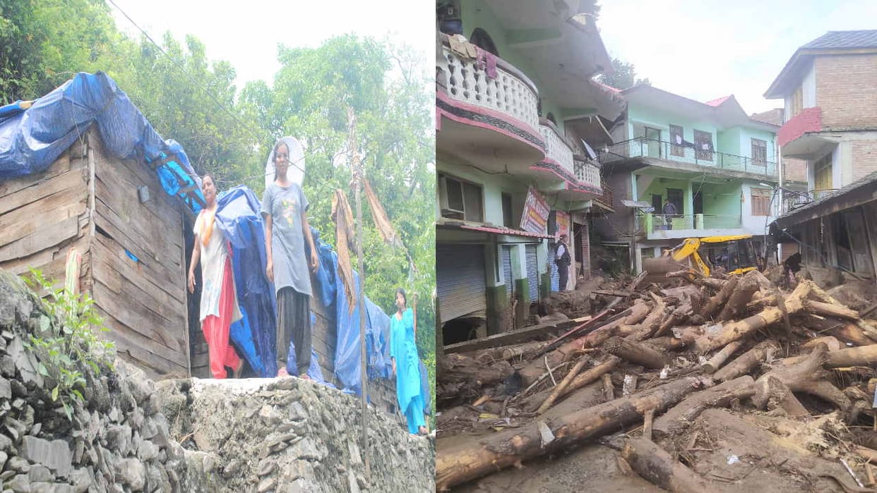 Business started by mortgaging the land turned into soil, ruined businessmen in Thunag market narrated the di