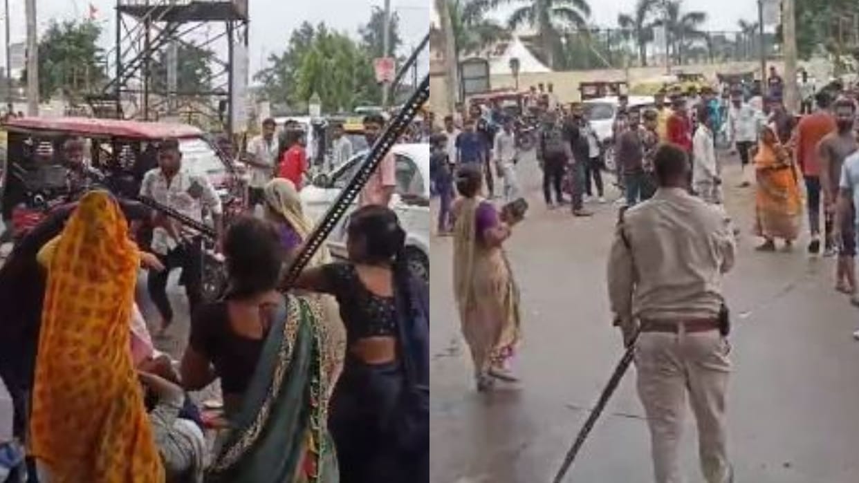 Ujjain News Controversy among people offering flowers outside Mahakal Lok attacked with iron rod and knife