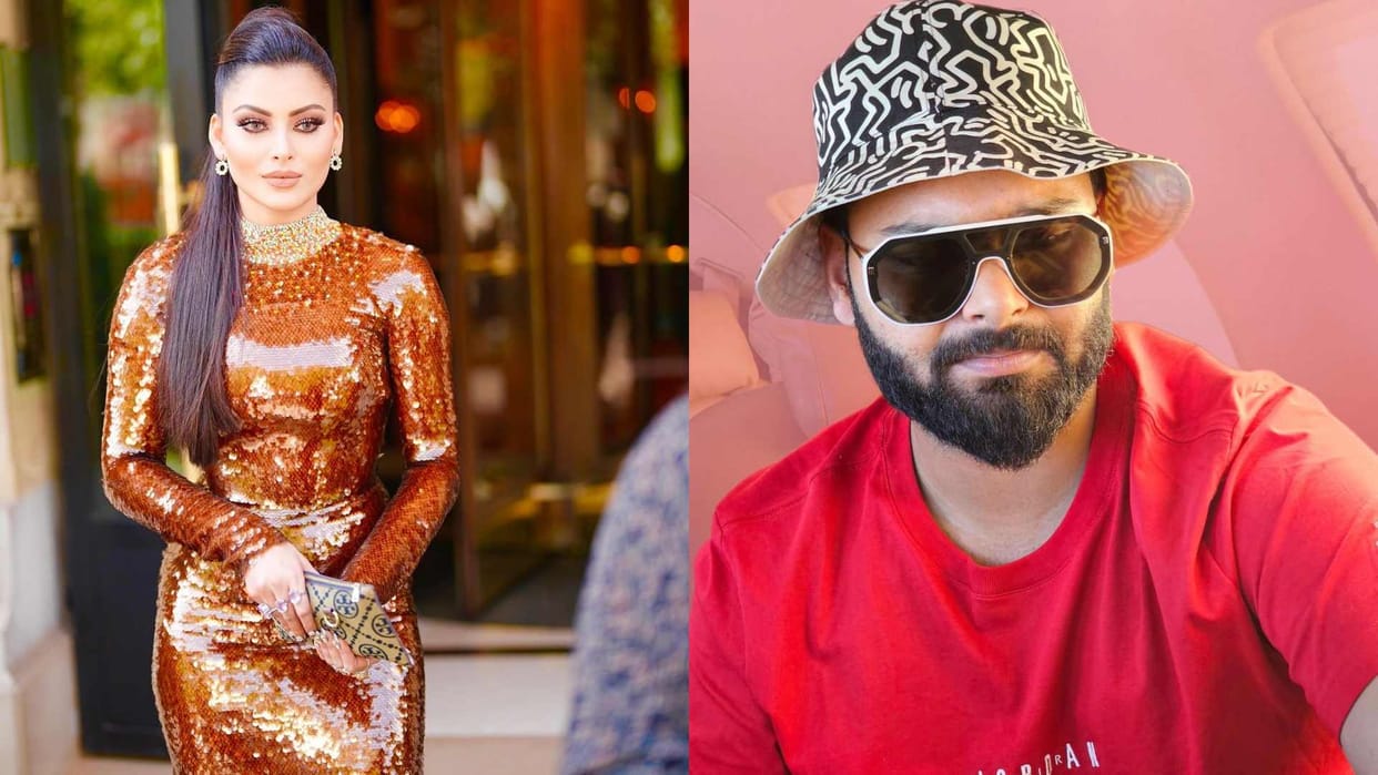 Urvashi Rautela in news for her cryptic posts about Rishabh Pant users call her creepy