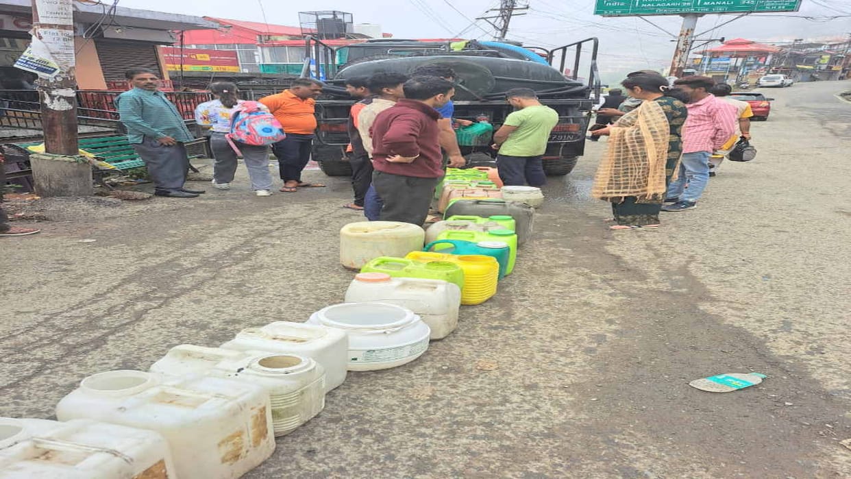 Shimla residents will get water except two days from Saturday, drinking water system started returning on trac