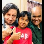 अनुपम खेर-वंशिका-सतीश कौशिक