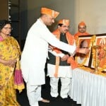 कार्यक्रम में उपस्थित मंत्री प्रहलाद जोशी, सीपी जोशी व अन्य।