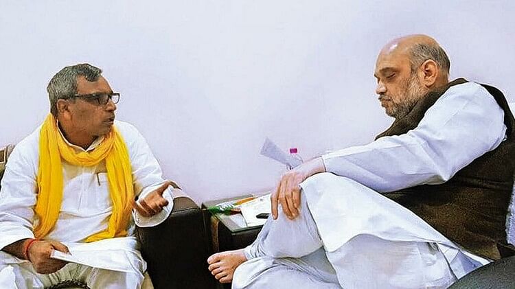 Lok Sabha Elections: Omprakash Rajbhar met Amit Shah, know which seats Subhaspa wants to contest in UP
