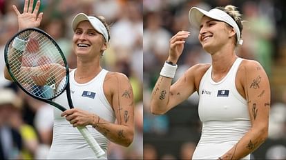 Wimbledon: वोंड्रोसोवा नौ महीने पहले बनी मां, अब दिखाया दमखम, विंबलडन जीतने वालीं पहली गैरवरीय महिला खिलाड़ी Marketa Vondrousova became mother nine months ago, now became Wimbledon 2023 champion, writes history