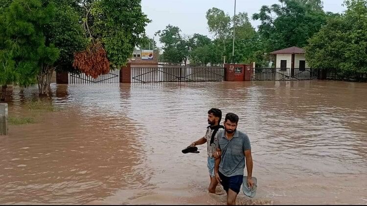 Punjab Flood: टापू की तरह नजर आ रहा मूनक क्षेत्र, घग्गर का दिखा विकराल रूप, 19 गांवों का आपसी संपर्क टूटा