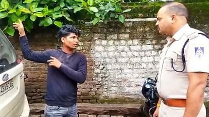 Rajgarh Crime: लहसुन व्यापारी के कर्मचारी को कट्टा दिखाकर छह लाख रुपये की लूटे, बदमाश की तलाश में जुटी पुलिस Rajgarh Crime Crooks looted six lakh rupees by showing a knife to the employee of garlic trader