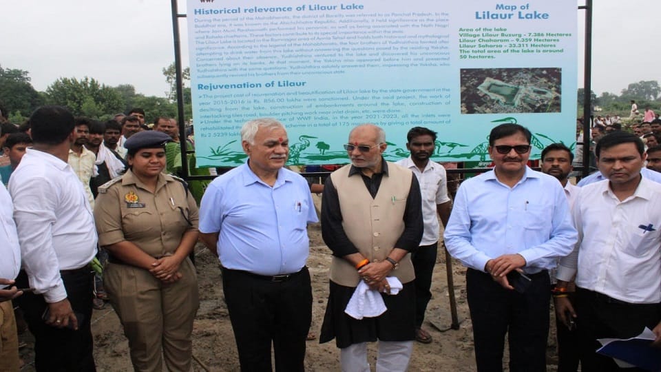 Chief Secretary Durga Shankar Mishra inspected development works in Bareilly