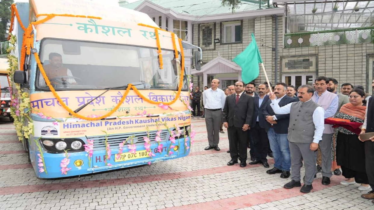 Kaushal Rath will help in choosing vocational course, cm Sukhwinder Sukhu leaves from Shimla