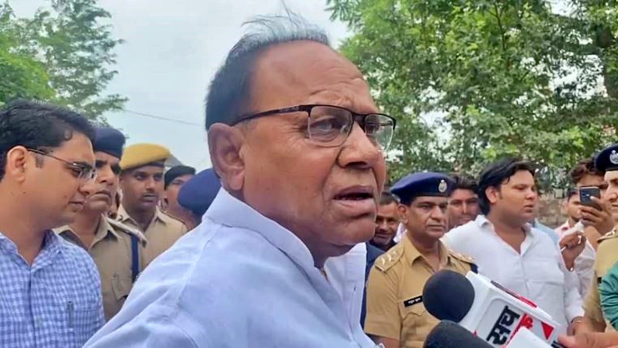 Karauli murder case: Congress MLA PR Meena raised questions on the character of the deceased Dalit girl