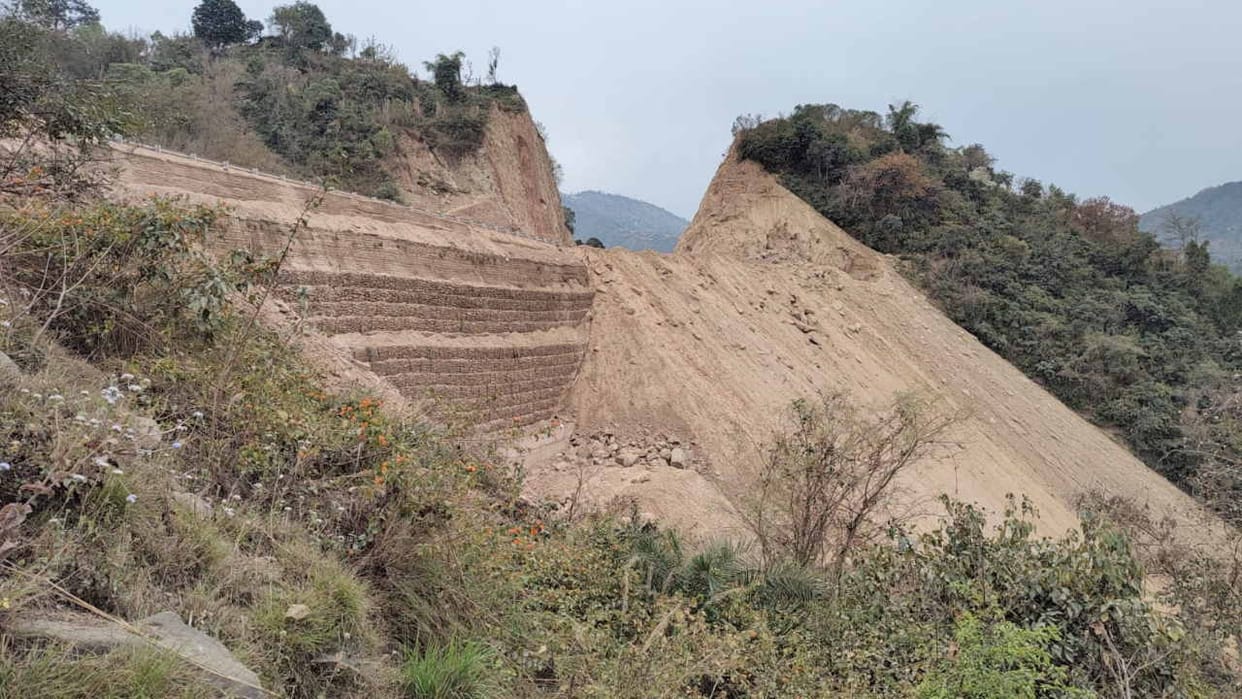 Kiratpur Manali fourlane modern development is hollowing the mountains