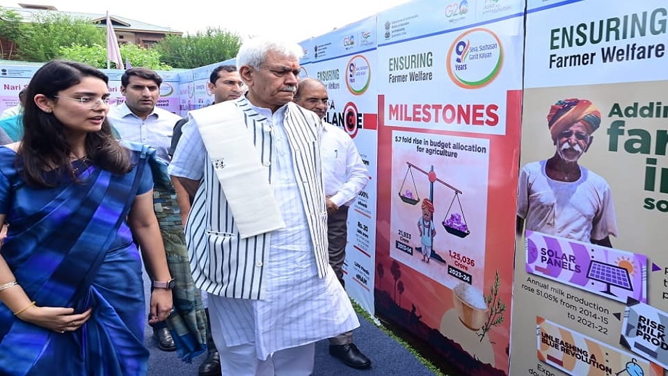 Calling for strike Kashmir now history, LG said - writing new history tourism