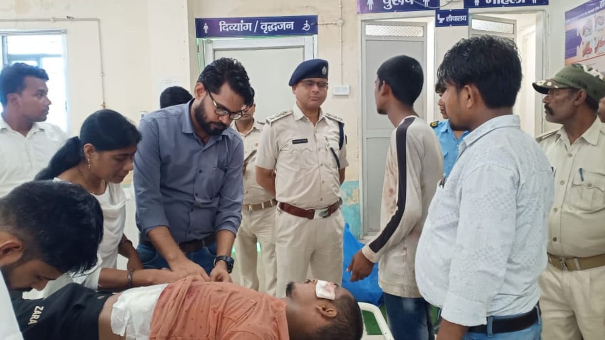 Miscreants shot young man in broad daylight in Nalanda, firing took place due to drinking BS