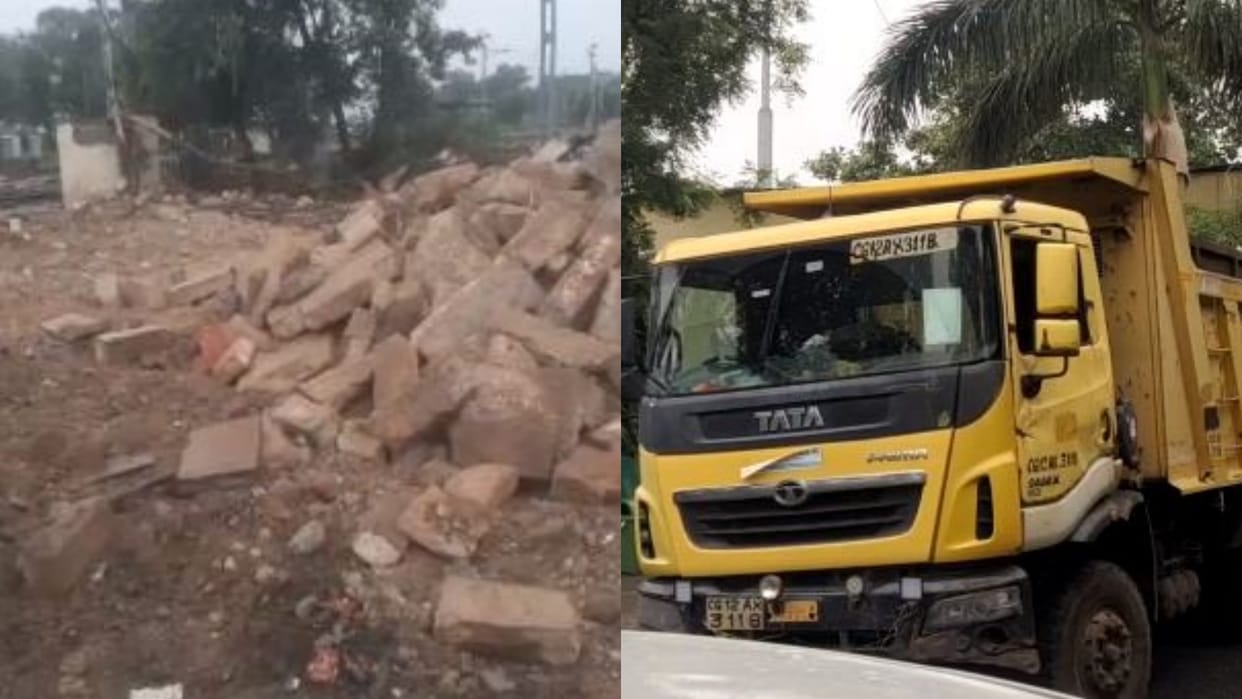 Sagar News Vault found during railway line excavation being told of British time
