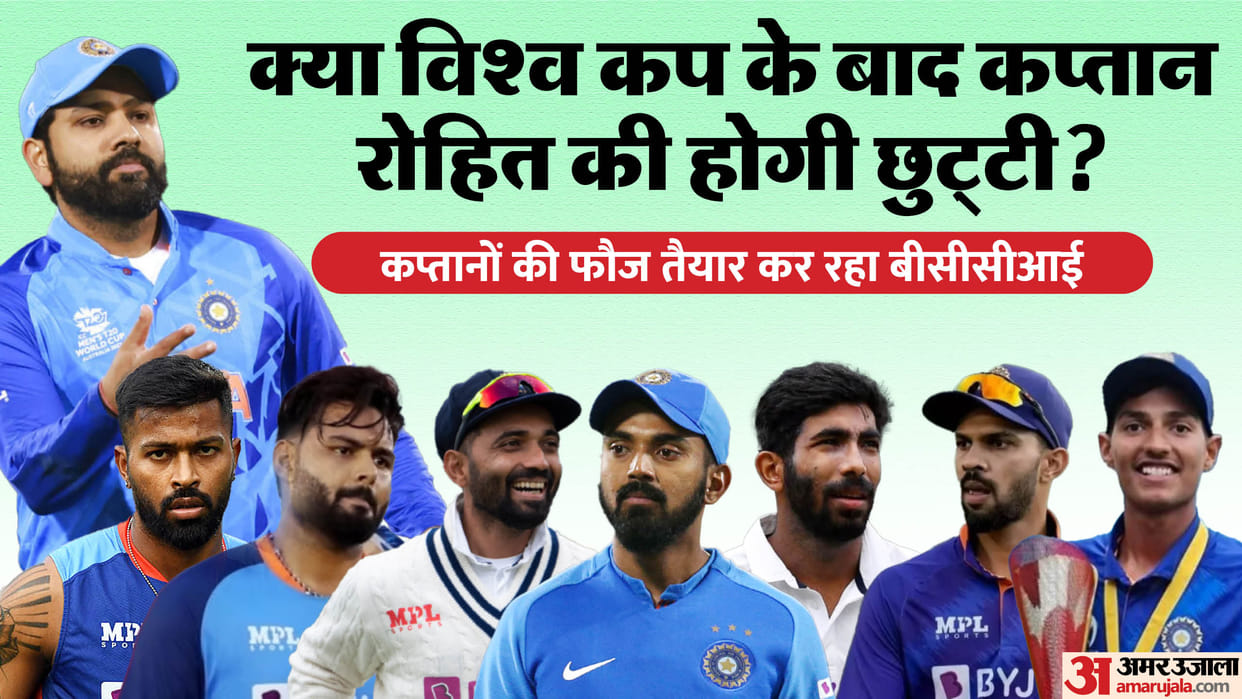 BCCI preparing captains pool Hardik Pandya Ruturaj Gaikwad Yash Dhull and many contenders after Rohit Sharma