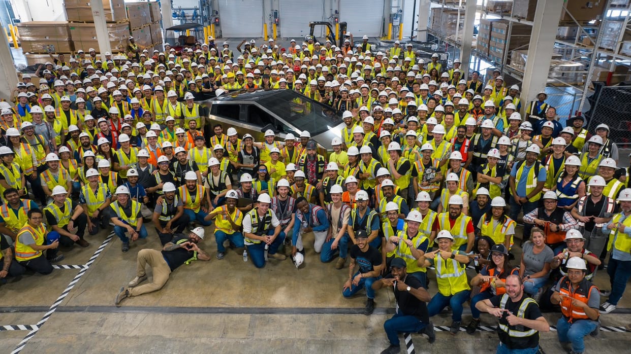 First Production-Ready Tesla Cybertruck rolled out of automaker’s Gigafactory in Texas US