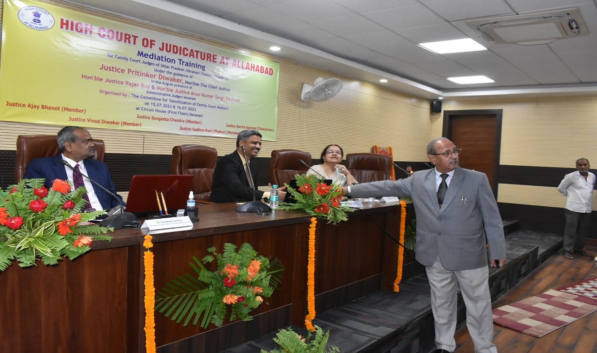 Delay in justice is equal to denial of justice Training of family court judges begins in Varanasi