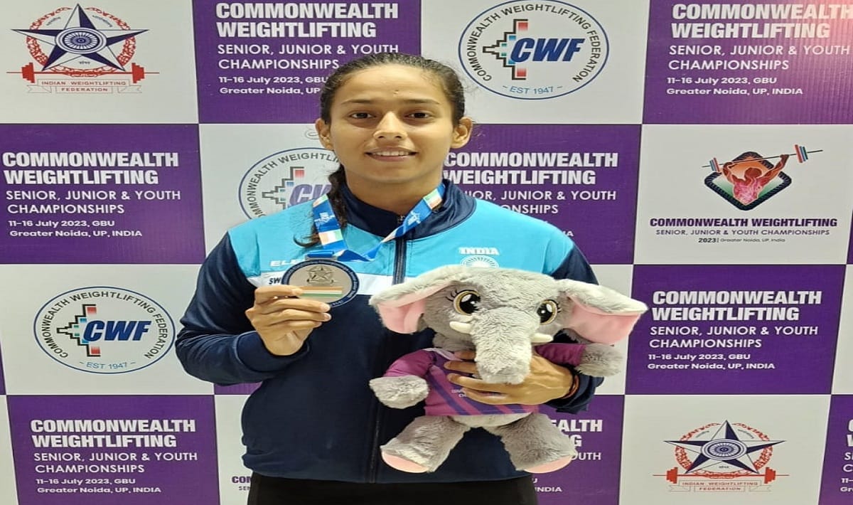 Daughter Sonam singh qualifies for Asian Championship she wins silver in Commonwealth Weightlifting
