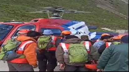 A lady on Amaranth Yatra died after being struck by shooting stones.
