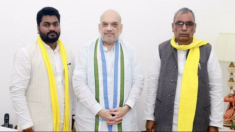 UP: Omprakash Rajbhar’s party Subhaspa also joins NDA, Amit Shah’s tweet – will get strength in UP
