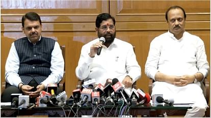 Maharashtra: चाय पार्टी में पहुंचे सीएम शिंदे, उपमुख्यमंत्री फडणवीस और अजित; विपक्ष ने किया बहिष्कार Maharashtra Legislative Assembly Session Tea Party Eknath Shinde Devendra Fadnavis Ajit Pawar