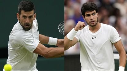 Wimbledon Men Singles Final Live: Carlos Alcaraz vs. Novak Djokovic Wimbledon Tennis Score Updates in Hindi