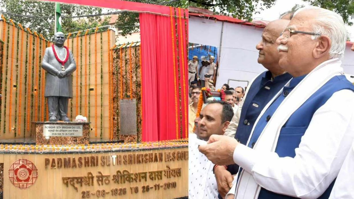 Haryana CM Manohar Lal in Rohtak today
