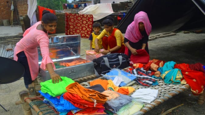 Flood in Muzaffarnagar: Life is full of water in Khadar area, people are spending the day on the