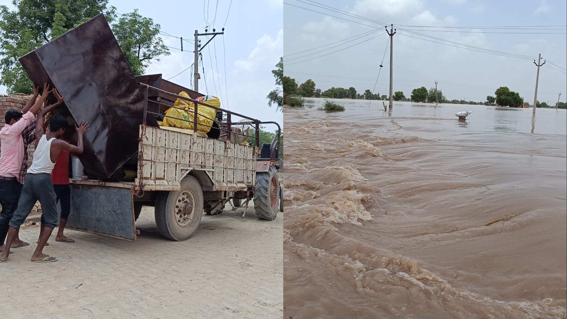 Flood in Haryana: 403 more villages affected in 24 hours, embankment breached at 4 places in Sirsa