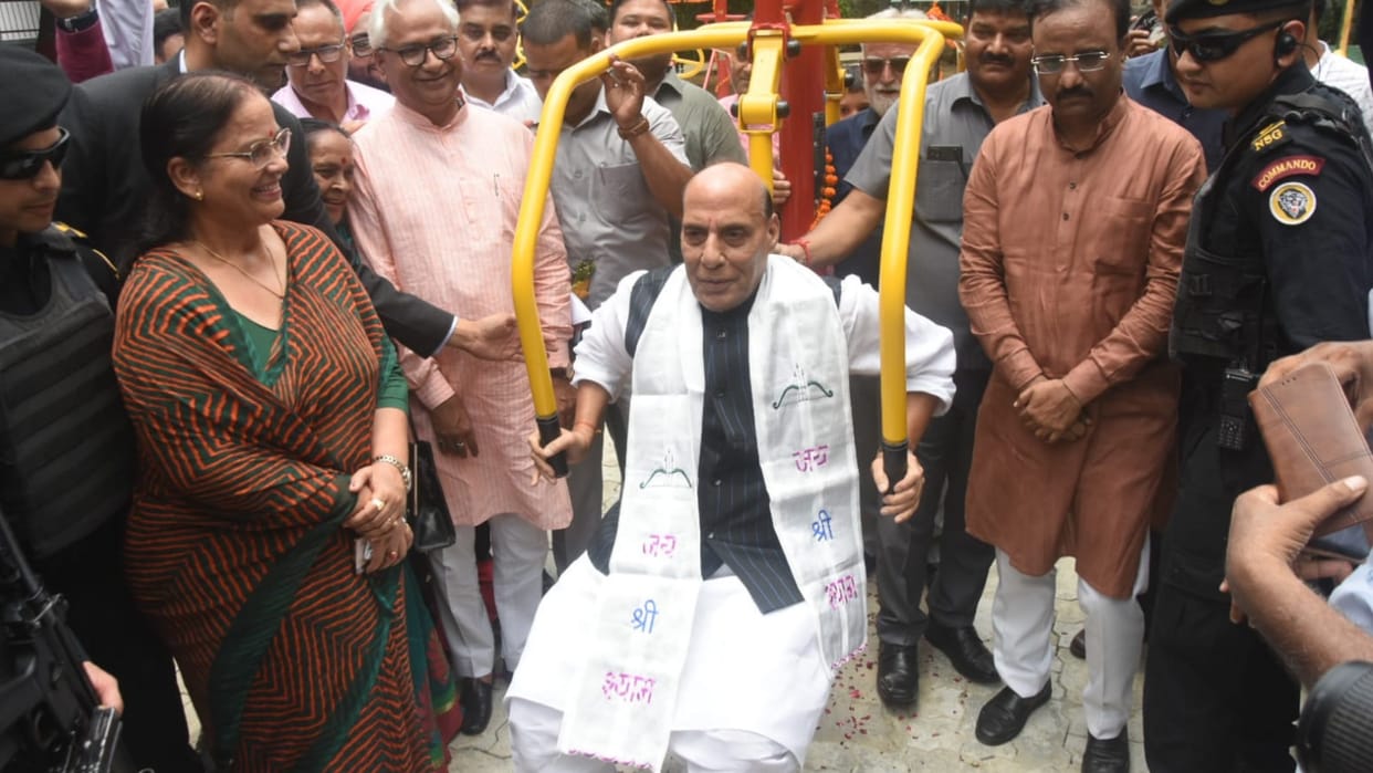 All the parks will have open gym in Lucknow.