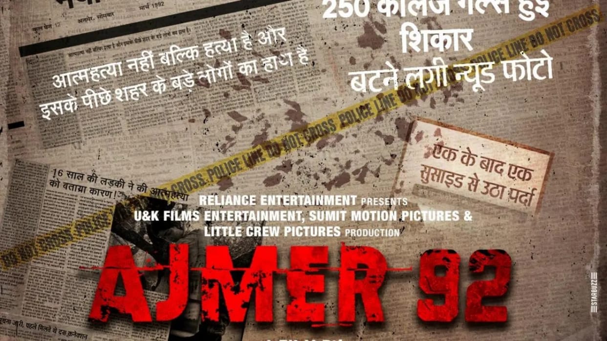 Manoj joshi political dram Ajmer 92 Trailer out it Uncovers The Brutal Story Of Sexual Assault