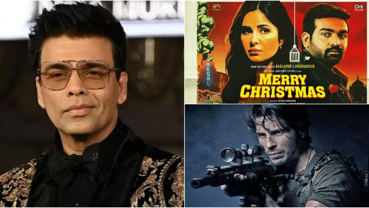Karan Johar unhappy with the clash between Katrina Kaif Merry Christmas and Sidharth Malhotra Yodha