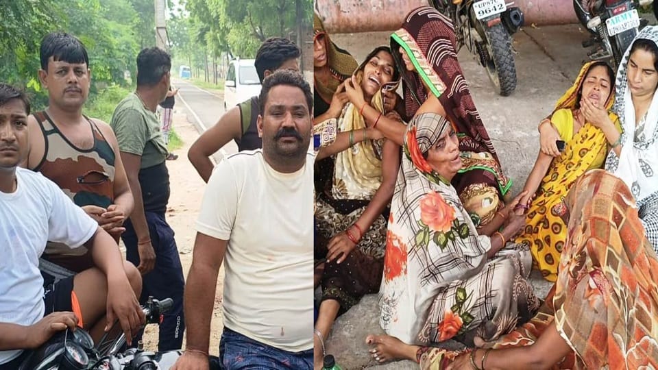 Road Accident three kanwariyas death during  kanwar yatra in Kasganj