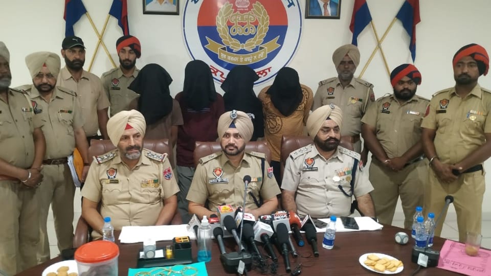 Kapurthala police claimed to have busted gang involved in highway robbery